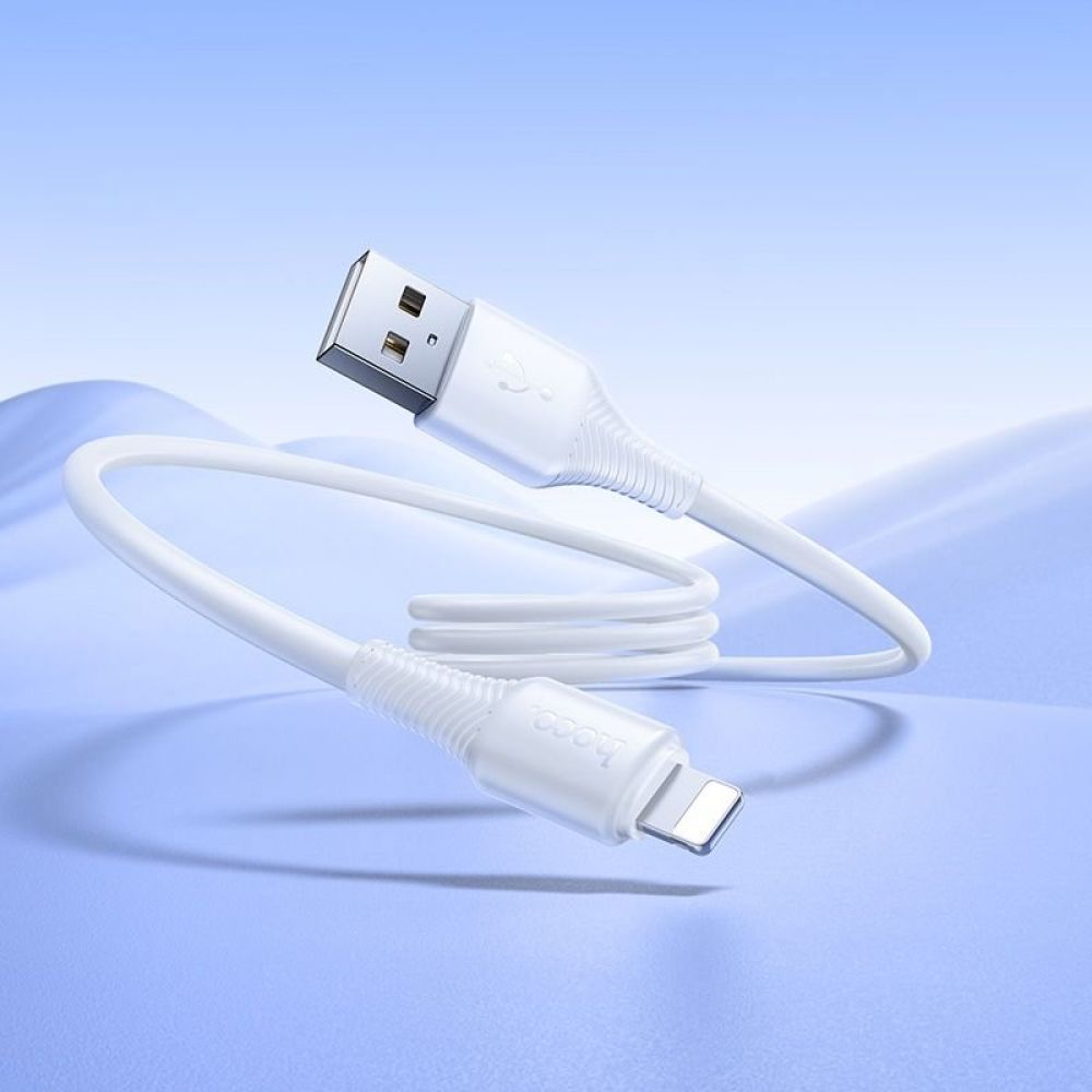 Kabl USB C na Lightning Hoco PD 27W 1 m X120 beli