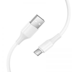 Kabl USB A na USB C Hoco 3A 1 m X120 beli