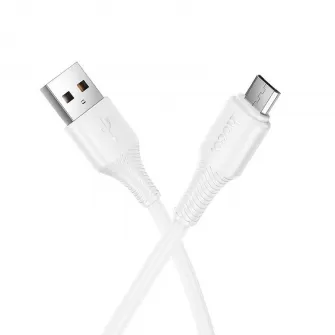 Kabl USB A na Micro USB Hoco 2,4A 1 m X120 beli