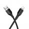 Kabl USB A na Lightning Hoco 2,4A 1 m X120 crni