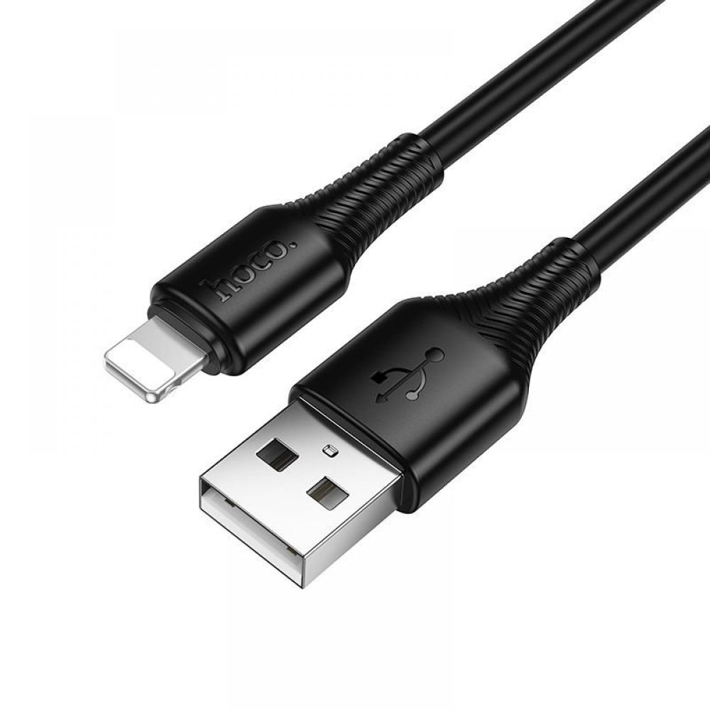 Kabl USB A na Lightning Hoco 2,4A 1 m X120 crni