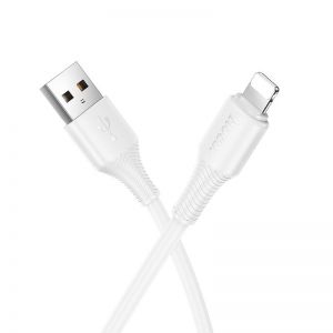 Kabl USB A na Lightning Hoco 2,4A 1 m X120 beli