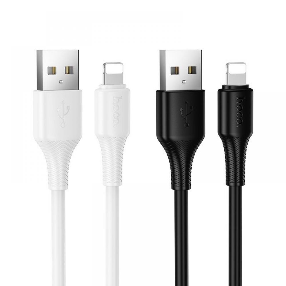Kabl USB A na Lightning Hoco 2,4A 1 m X120 beli