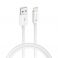 FORCELL F-ENERGY C703 kabl USB A na Lightning MFi 2,4A 12W 1 m beli