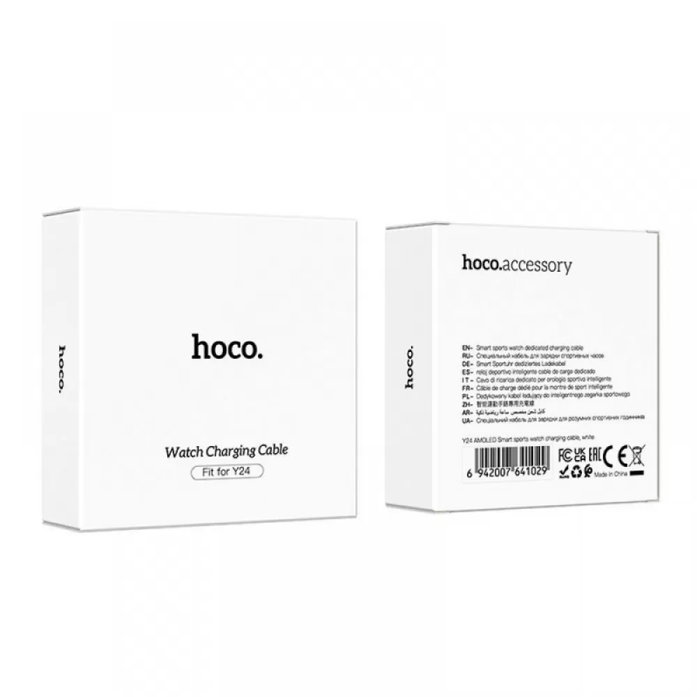 HOCO kabl za punjenje pametnog sata (punjac za satove) Y24 0,6 m beli
