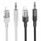 HOCO kabl AUX Audio Dzek 3,5mm na Lightning 8-pin UPA27 1,2m crni