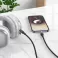 HOCO kabl AUX Audio Dzek 3,5mm na Lightning 8-pin UPA27 1,2m crni