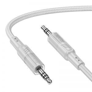 HOCO kabl AUX Audio Dzek 3,5mm na 3,5mm UPA27 1,2m sivi