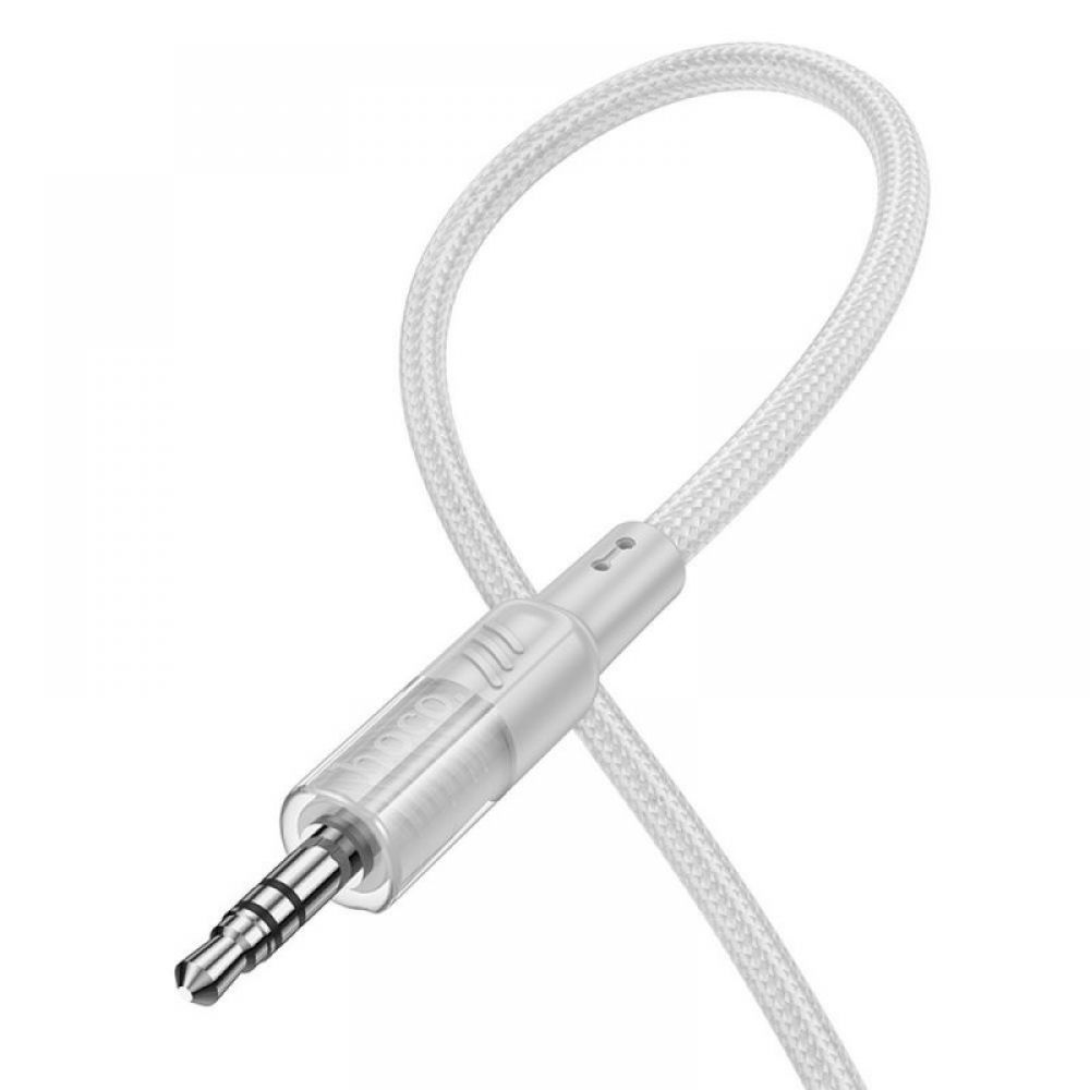 HOCO kabl AUX Audio Dzek 3,5mm na 3,5mm UPA27 1,2m sivi
