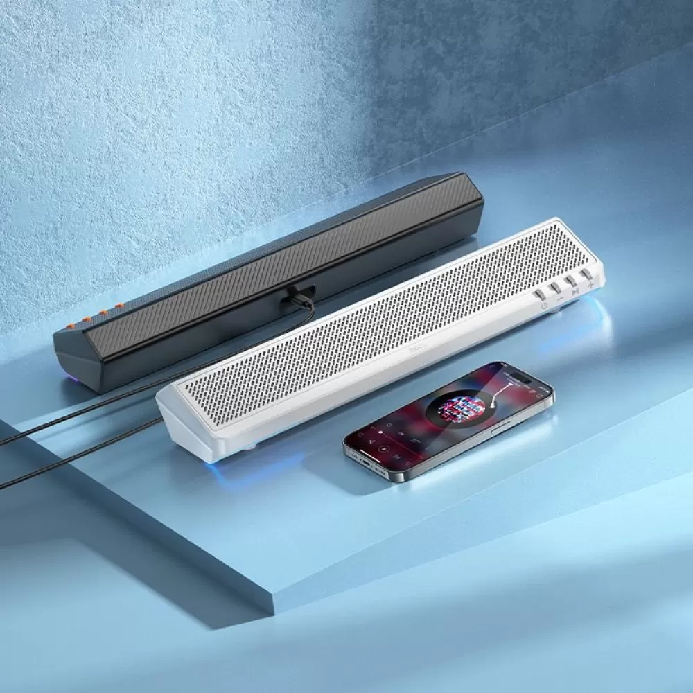Bluetooth zvucnik 2 x 3W Hoco 2u1 BS66 crni