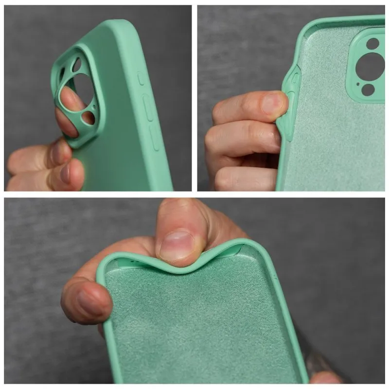 Futrola SILICONE 2mm SAMSUNG S24 FE mint
