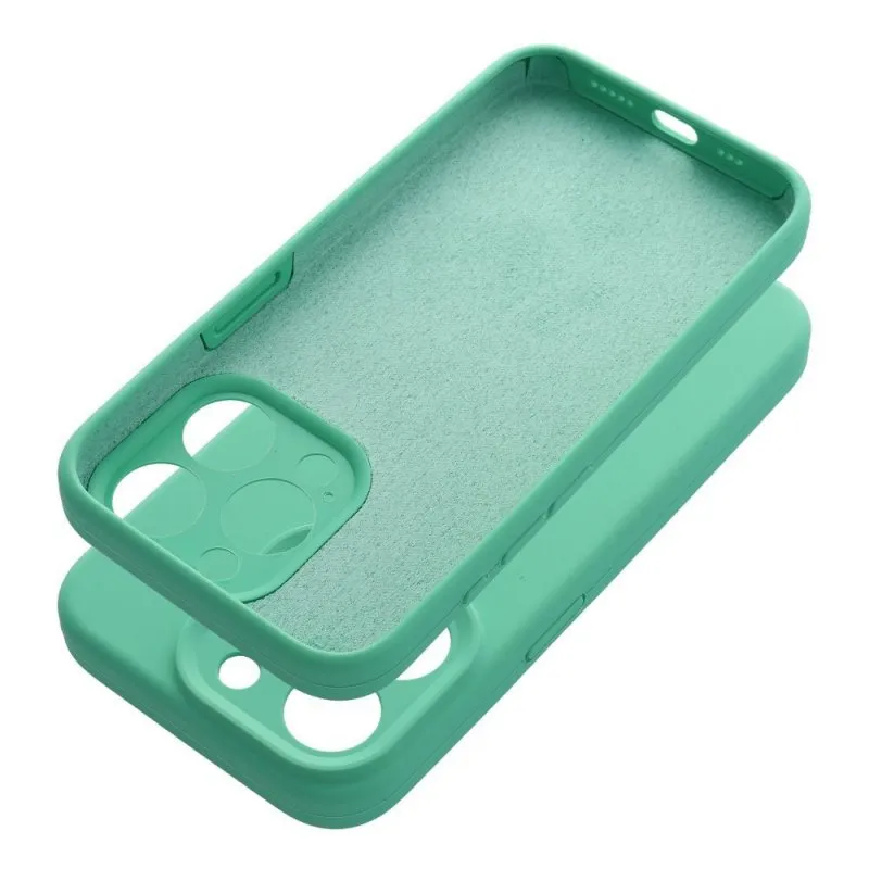 Futrola SILICONE 2mm IPHONE 16e (SE 4 2025) mint