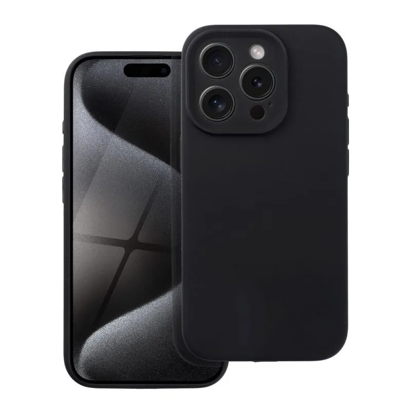 Futrola SILICONE 2mm IPHONE 16e (SE 4 2025) crna