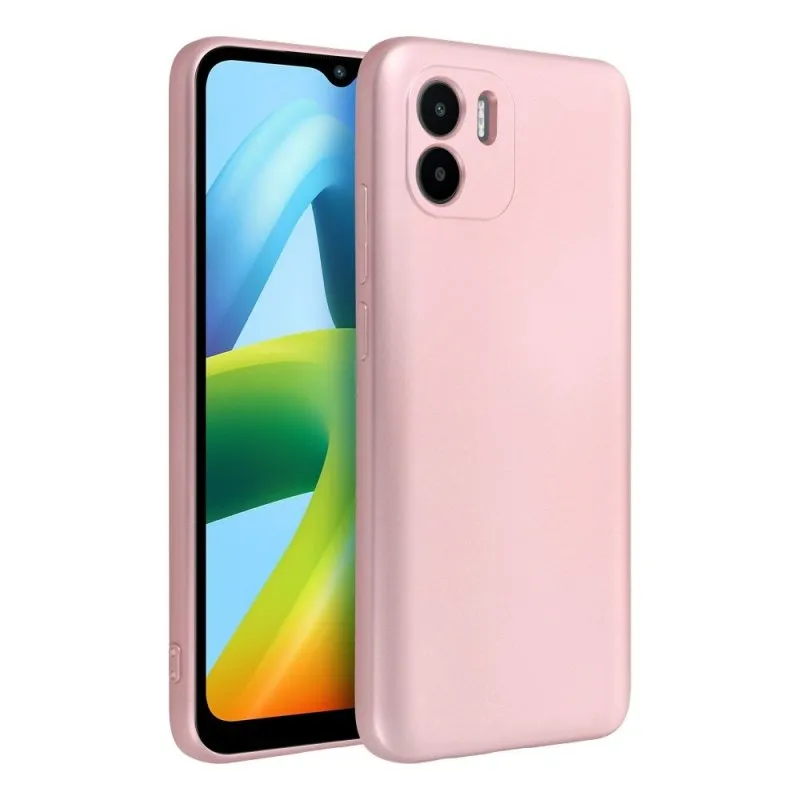 Futrola METALLIC CASE za SAMSUNG S25 Edge roze