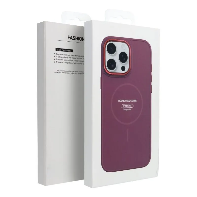 Futrola FRAME MagSafe za SAMSUNG S25 magenta
