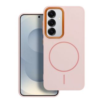 Futrola FRAME MagSafe za SAMSUNG A56 puder roze