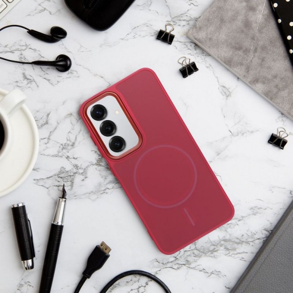 Futrola FRAME MagSafe za SAMSUNG A26 magenta