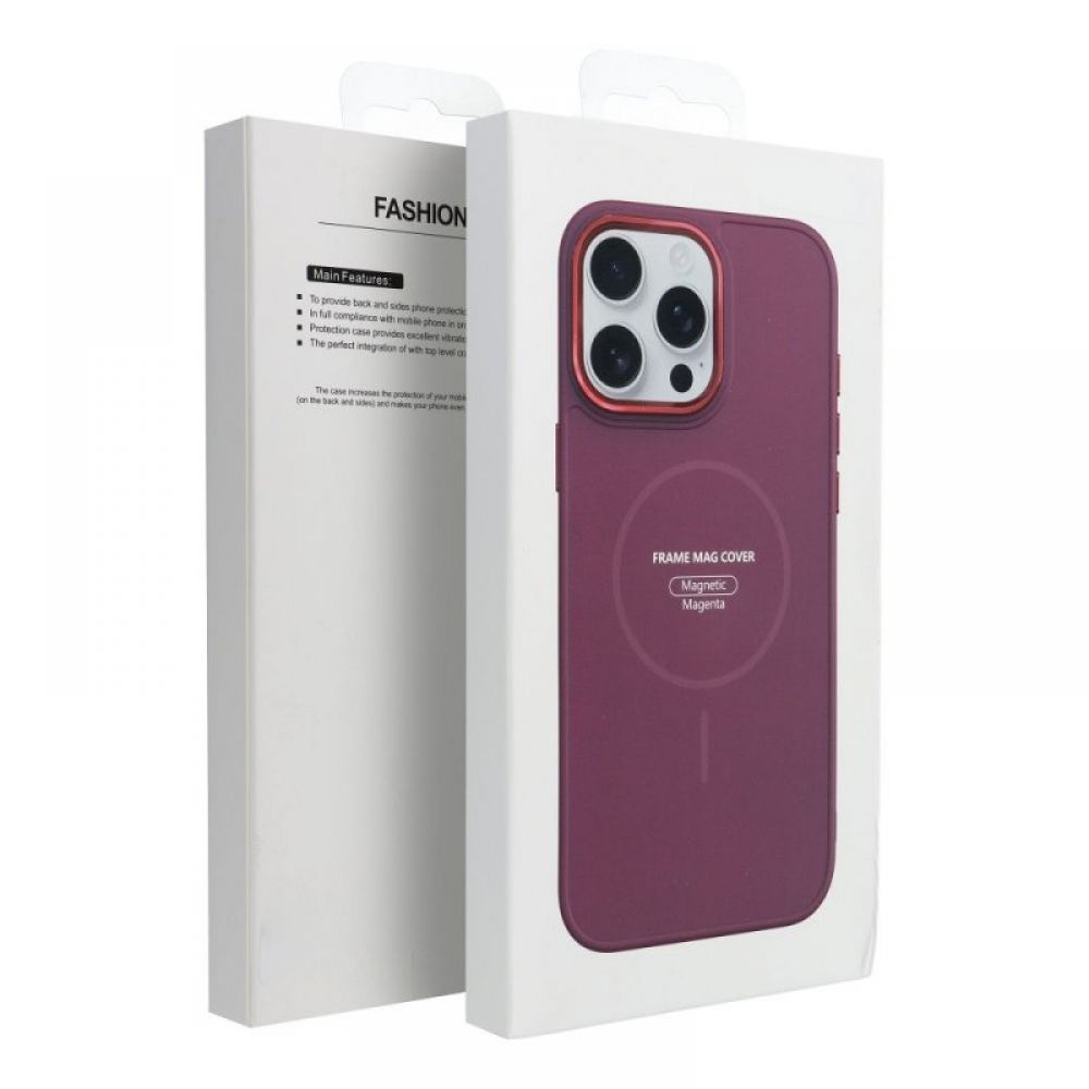 Futrola FRAME MagSafe za SAMSUNG A26 magenta