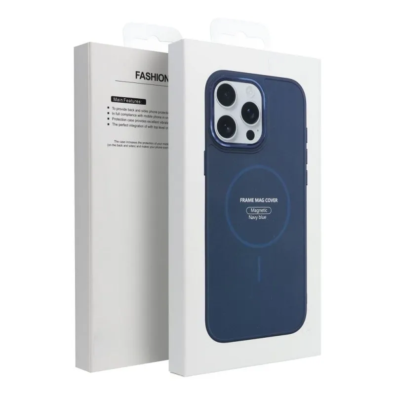 Futrola FRAME MagSafe za IPHONE 16e (SE 4 2025) plava