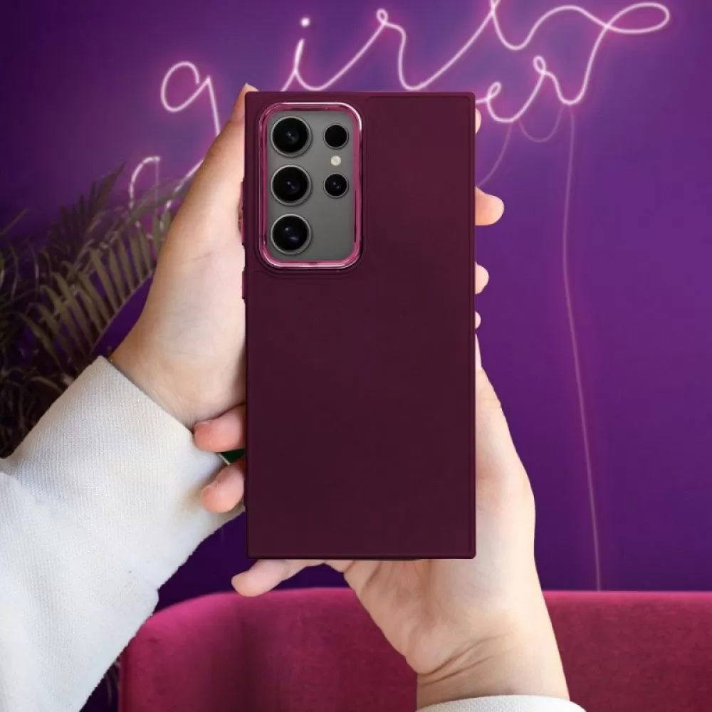 Futrola BOSS (frame case) za SAMSUNG A56 5G ljubicasta