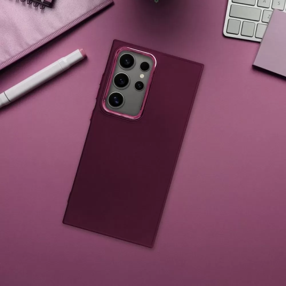 Futrola BOSS (frame case) za SAMSUNG A56 5G ljubicasta
