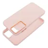 Futrola BOSS (frame case) za SAMSUNG A16 5G / A16 4G puder roze