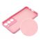 Futrola CLEAR CASE 2MM BLINK za XIAOMI Redmi NOTE 14 5G roze