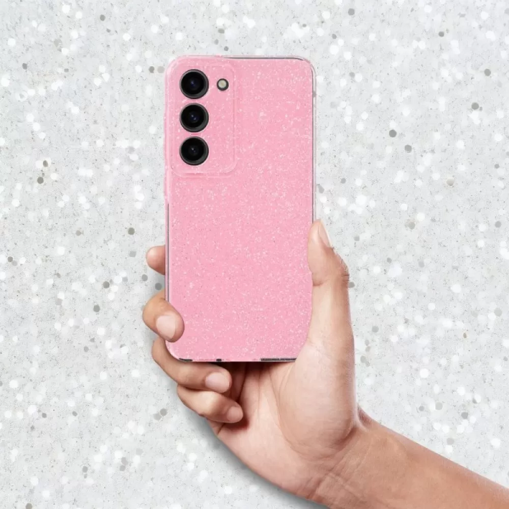 Futrola CLEAR CASE 2MM BLINK za SAMSUNG A36 5G roze