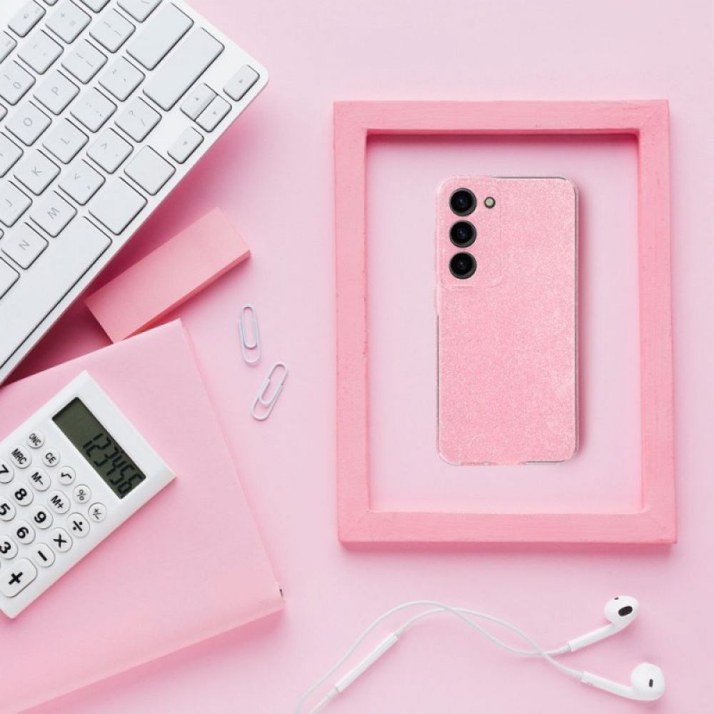 Futrola CLEAR CASE 2MM BLINK za SAMSUNG A26 5G roze