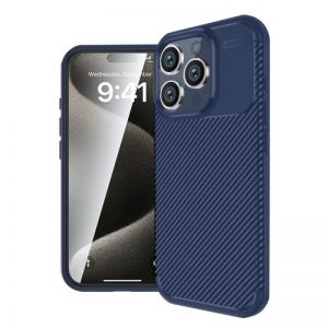 Silikonska futrola AUTO FOCUS LINE za Vivo Y29s teget
