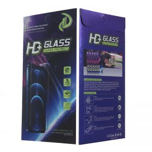 Zastitno 9D staklo za iPhone 15 Pro (6.1), crni okvir, set 10u1