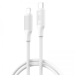 XO kabl NB-Q265A PD USB-C - Lightning 1,0m 27W beli