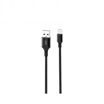 XO kabl NB143 USB - microUSB 2,0 m 2,4A crni
