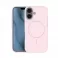Futrola Silicone Thin Mag za iPhone 16e svetloruzicasta