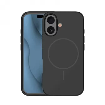 Futrola Silicone Thin Mag za iPhone 16e crna
