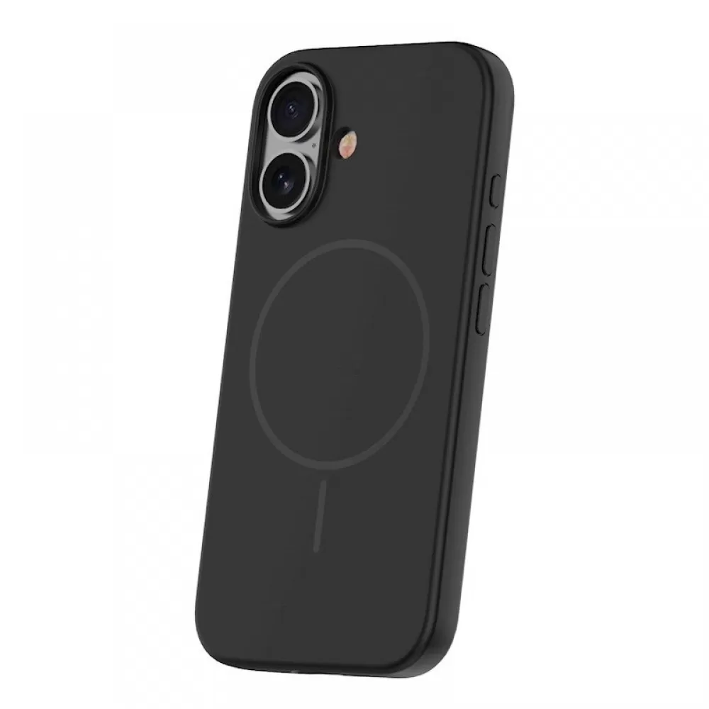 Futrola Silicone Thin Mag za iPhone 16e crna