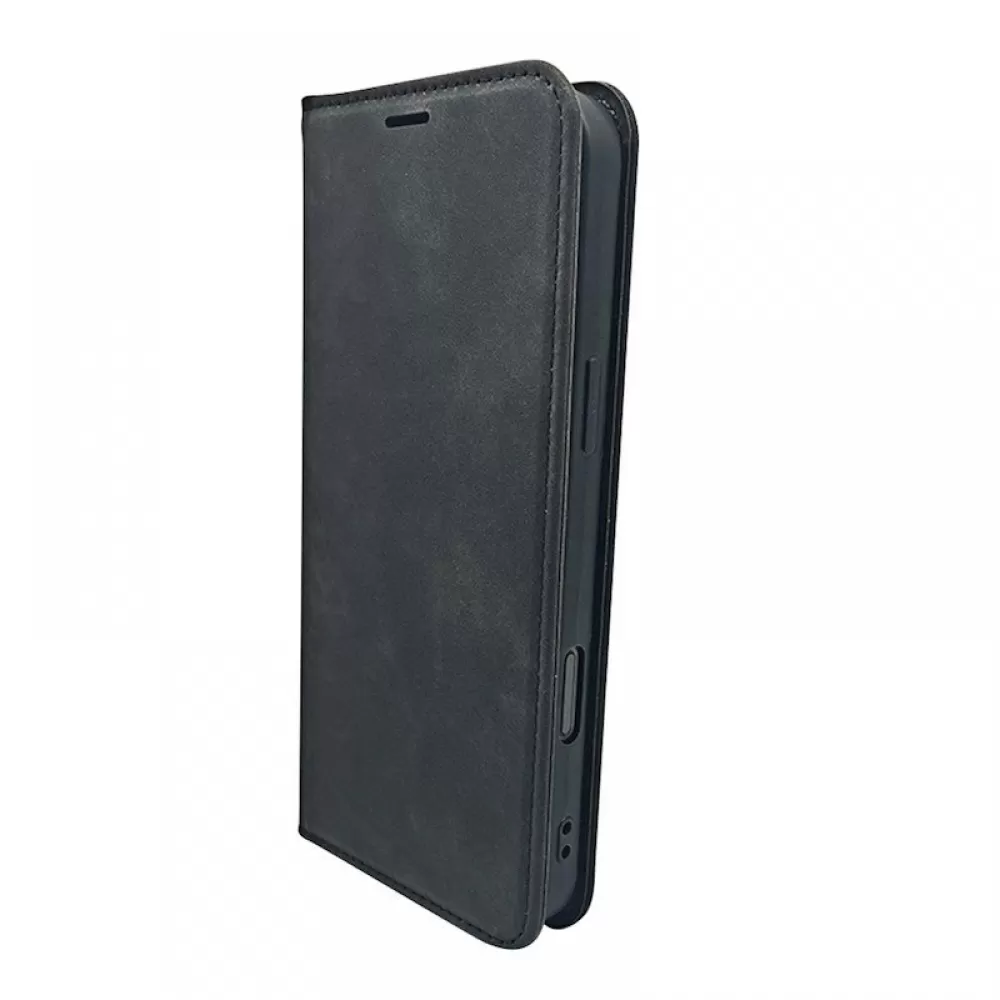 Futrola Smart Suede za Samsung Galaxy A16 4G / A16 5G crna