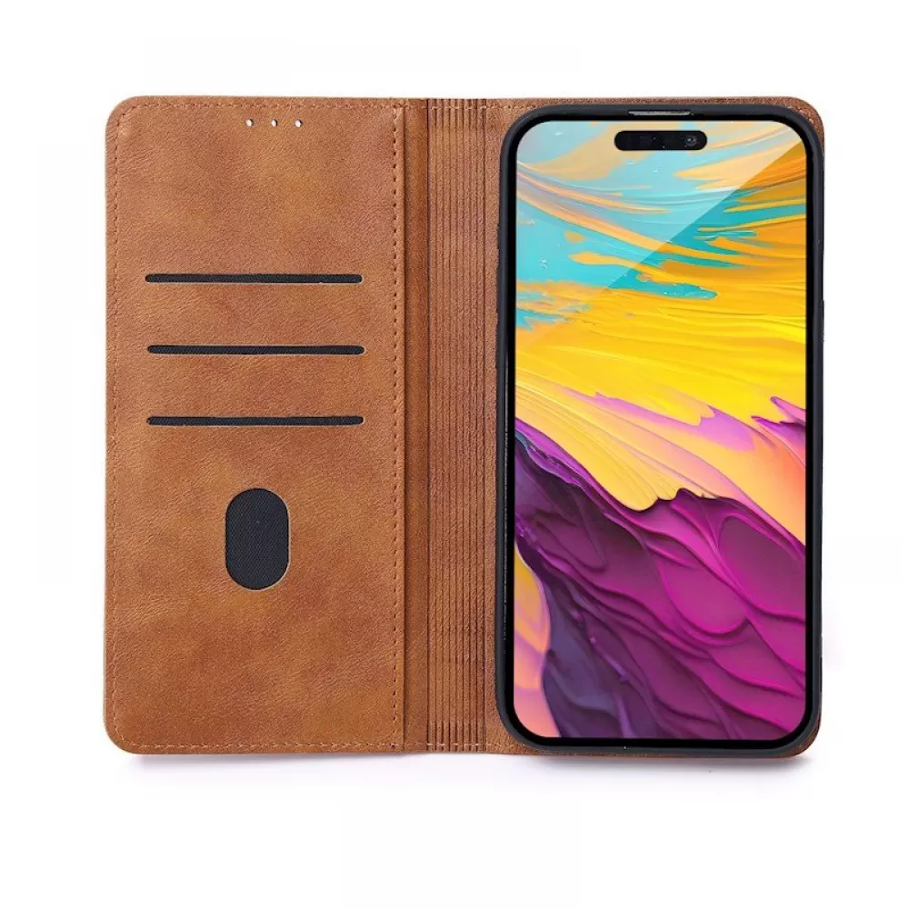 Futrola Smart Seam za Xiaomi Redmi Note 14 Pro 5G braon