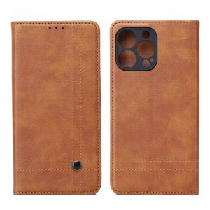 Futrola Smart Seam za Xiaomi Redmi Note 14 Pro 4G braon