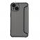 Futrola flip RAZOR BOOK (Smart Carbon case) za Samsung Galaxy A36 5G / A56 5G srebrna