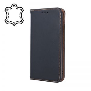 Futrola Genuine Leather Smart Pro za Samsung Galaxy A36 5G / A56 5G crna