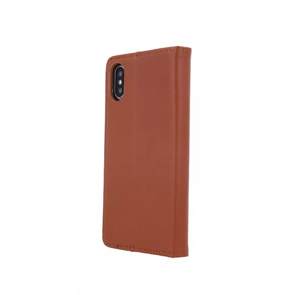Futrola Genuine Leather Smart Pro za Samsung Galaxy A36 5G / A56 5G braon