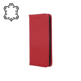 Futrola Genuine Leather Smart Pro za iPhone 16 Pro (6.3) crvena