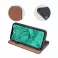 Futrola Genuine Leather Smart Pro za iPhone 16 (6.1) crna
