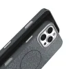 Futrola Glitter MagSafe za iPhone 16 (6.1) crna