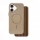 Futrola Glitter MagSafe za iPhone 16 (6.1) braon