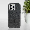 Futrola Glitter MagSafe za iPhone 14 Pro (6.1) crna