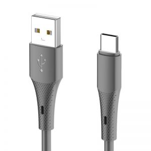 Usb kabal KONFULON DC71 FAST CHARGE 20W USB na Type C crni