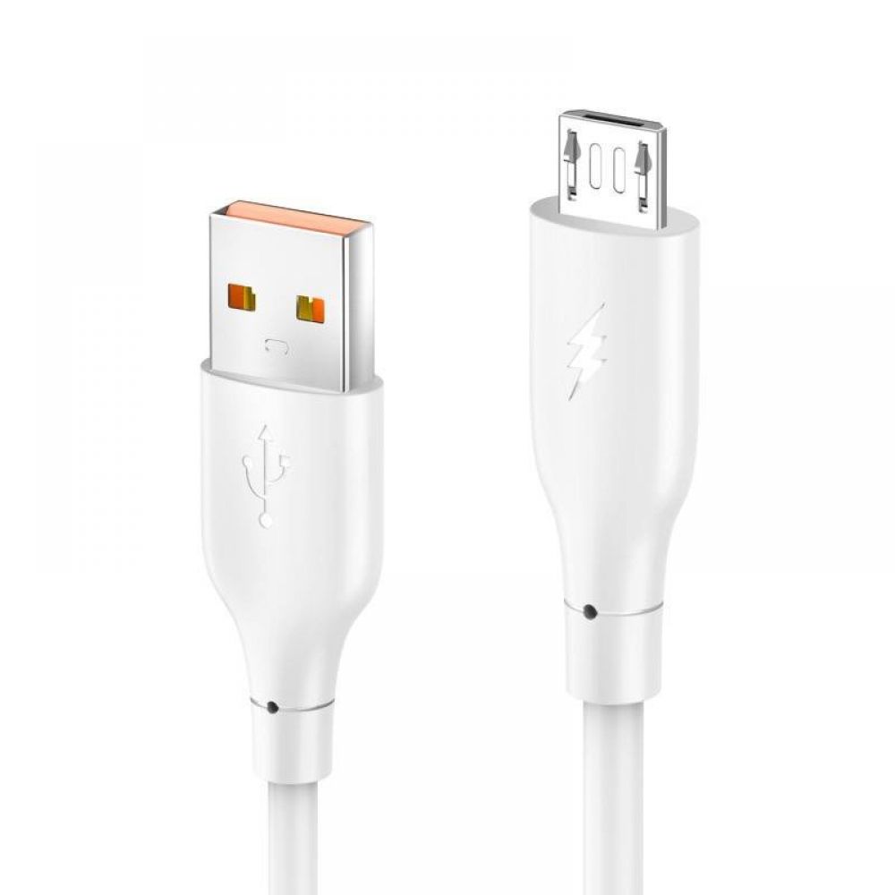 Usb kabal KONFULON DC63 3.0A 18W USB na Micro beli