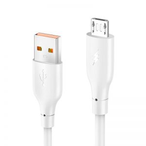 Usb kabal KONFULON DC63 3.0A 18W USB na Micro beli